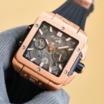 HUBLOT SQUARE BANG UNICO 45MM RUBBER STRAP(1:1 replica) - Image 5