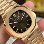 Patek Philippe Nautilus 5711 Brown Dial Copies Watches Automatic Movement BBF Factory 40mm - Image 3
