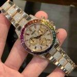 Rolex Daytona Rainbow Replica 1:1 Watch With Full Diamonds 40mm - Image 2