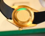 Rolex Logbook Full Luxury-Roman Diamond Dial-18k Nano-Technology 41MM-Golden(1:1 replica) - Image 6