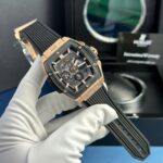 Hublot Spirit Of Big Bang King Gold Replica Watch Rubber Strap 42mm - Image 2