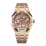 Audemars Piguet Replica Watch Royal Oak Frosted Gold Double Balance Wheel Openworked(1:1 replica) - Image 4