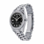 Rolex Day-Date White Diamond Replica - Image 2