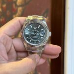 Rolex Sky Dweller 326935 Replica Watch Green Dial Noob Factory 42mm - Image 2
