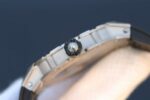 Replica Richard Mille RM033 Titanium SF Roman Markers Dial Black Rubber Strap Micro-Rotor Movement - Image 5