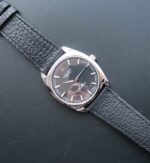 Replica Rolex Cellini Danaos 4243 SS Black Dial Black Leather Strap A2824 - Image 7