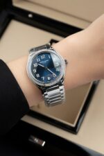 Patek Philippe Twenty 4 7300 Replica Watches Blue Dial Metal Wire 36mm - Image 4