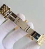 Replica Omega MK De Ville 39.5mm White Dial YG Case SS Bracelet A2824 - Image 7