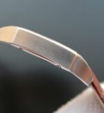 Replica Cartier Santos WH100651 Diamond SS White Dial Leather Strap A9015 - Image 4