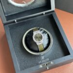Hublot Replica 1:1 Watch Classic Fusion With Full Diamonds Women s Green 33mm - Image 4