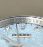 Replica Rolex DateJust 31mm Diamonds Bezel/Markers Blue Textured Dial A2235 - Image 11