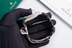 Rolex DateJust Replica 1:1 Watch Full Diamond Moissanite 41mm - Image 6