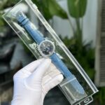 Patek Philippe Replica Watches Complications 4947G Blue Dial Leather Strap 38mm - Image 8