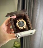 Patek Philippe Nautilus 5711 Dial Gray Copies Watch Gold Wrapped 3K Factory 40mm - Image 3