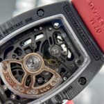 Richard Mille Replica Watch RM07-01 Black Carbon Rubber Strap 32x46mm - Image 7
