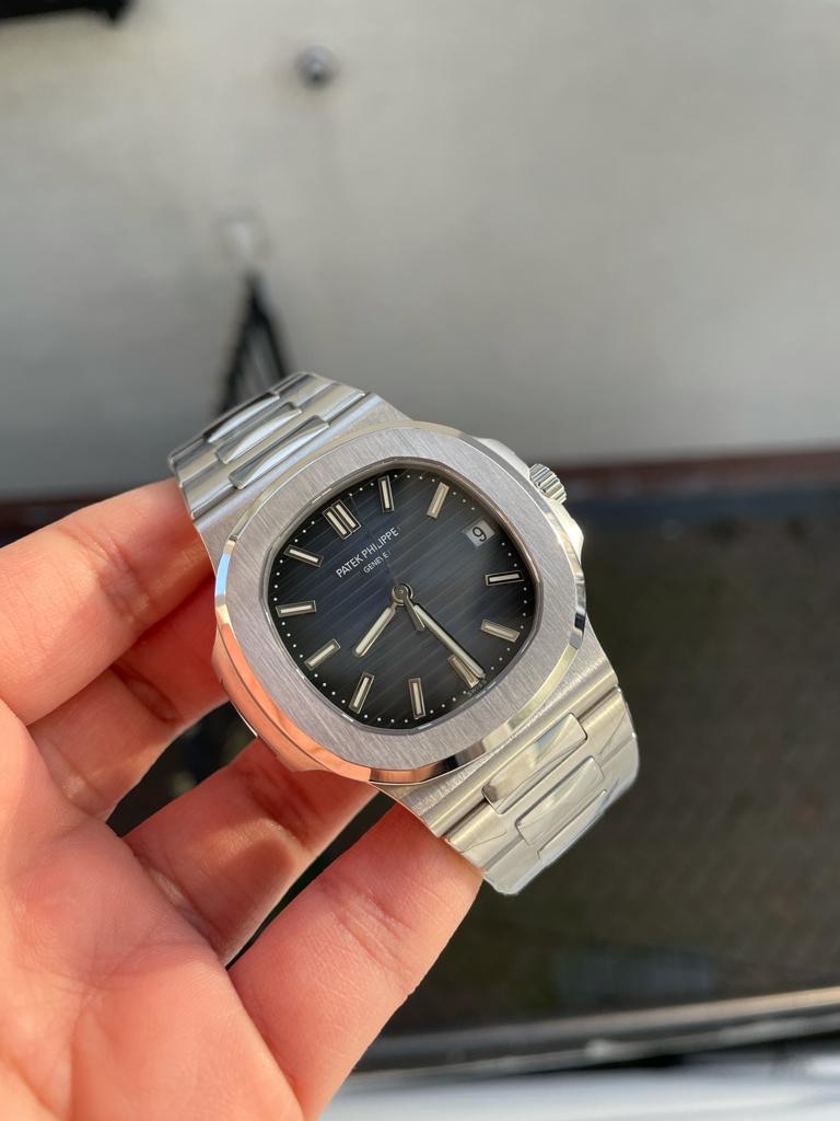CE8FFA18-2D0B-EB11-970A-4FEEAE7642DA.jpg Replica PATEK PHILIPPE Nautilus 5711 PPF 1:1 Best Edition Gray Textured Dial on SS Bracelet 324CS - Image 1