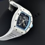 Richard Mille Replica 1:1 Watch RM055 Ceramic Bubba Wasson Blue Factory BBR 45mm - Image 5