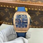 Hublot Spirit Of Big Bang King Gold Replica 11 Watch Dial Blue BBF 42mm