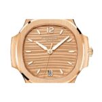 Patek Philippe Nautilus Rose Gold 7118-1R-010 with Golden Brown Opaline dial(1:1 replica) - Image 7