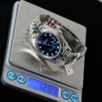 Rolex DateJust Knock Off Watches Blue Dial Moissanite Diamonds Clean Factory 41mm - Image 2