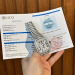 Cartier Iced Out Santos De Cartier Customs Moissanite Diamonds 39.8mm - Image 2
