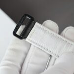 Richard Mille Best Copies Watch RM88 Smiley White Ceramic Fabic Nato Strap 42mm - Image 8