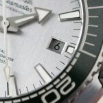 Omega Replica Watch Planet Ocean 600M Grey Dial Rubber Strap VS Factory 43.5mm - Image 5
