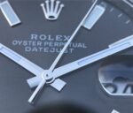 Replica Rolex DateJust 41mm 126300 Noob Black Dial Stick Markers SS Oyster Bracelet A3235 - Image 5