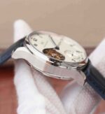Replica IWC AZ Portuguese Tourbillon White Dial Blue Markers - Image 9