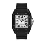 Fake Cartier Replica Watch Santos Limited Edition Black DLC-PVD(1:1 replica) - Image 6