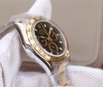 Replica Rolex Daytona 116523 Thick YG Wrapped Black Dial Sticks Markers SS/YG Bracelet A7750 - Image 7