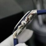 Hublot Classic Fusion Titanium Bezel Diamonds Blue Color Replica Watch HB Factory 42mm - Image 4