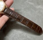 Fake Cartier Watch Ballon Bleu de Rose Gold 42mm Silver Dial Leather Strap WGBB0030 AF(1:1 replica) - Image 3