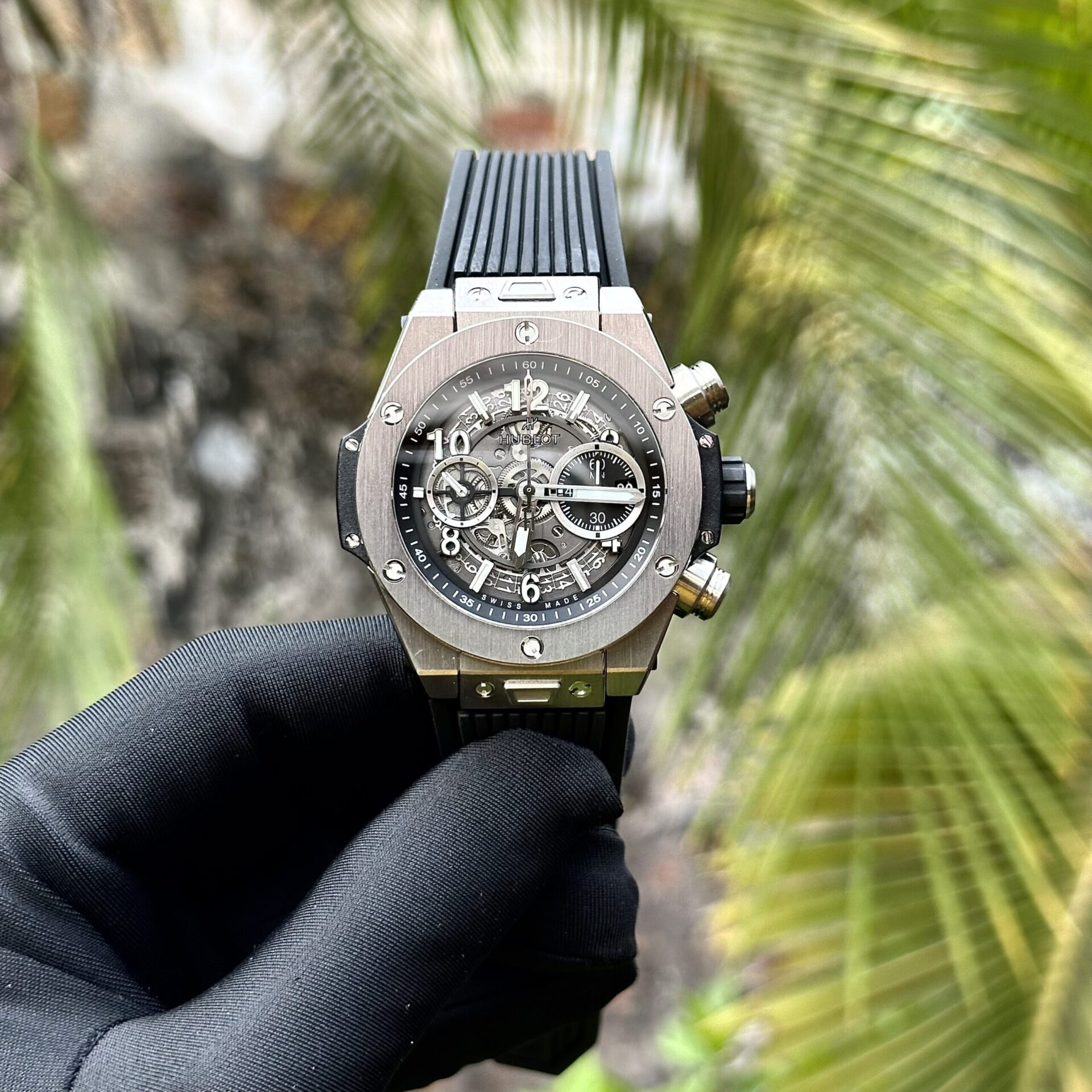 D18509B7-6335-07C0-F7B8-98DE8D0C2EDC.jpg Hublot Replica Watches Big Bang Unico Titanium Black Rubber Strap 44mm - Image 1