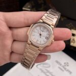 Patek Philippe Replica Watch Nautilus 7010 White Dial Womens GR Factory 32mm - Image 4