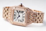 Cartier Cheetah Full of Diamonds Ladies’ 37MM-Rose Gold(1:1 replica) - Image 8