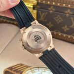 Vacheron Constantin Replica Watches Overseas Dual Time Rose Gold 47450 White Dial 9F Factory 42mm - Image 8