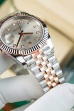 Rolex Copies Watch DateJust 126331 Dial Sundust Custom Gold Wrapped GM Factory 41mm - Image 7