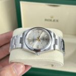 Rolex Fake Watch Oyster Perpetual 126000 Silver Dial Clean Factory 36mm - Image 3