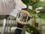 Hublot Best Replica Watch Square Bang King Gold Custom Moissanite Diamonds BBF 42mm - Image 4