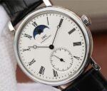 Replica IWC Vintage IW544805 White Dial Black Leather Strap - Image 3