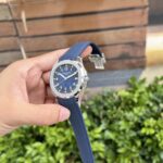 Patek Philippe Replica 1:1 Watch Aquanaut 5168G Blue Dial Rubber Strap 42mm - Image 3