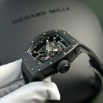 Richard Mille Replica Watch RM055 Black Ceramic Rubber Strap BBR Factory 42,7 49,9mm - Image 4
