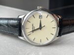 Replica PATEK PHILIPPE Calatrava ZF 5298p Date off White Dial SS bezel ZF factory - Image 5