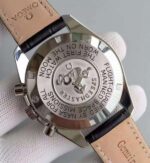Replica Omega Speedmaster Apollo 11 40th anniversary Black Dial Leather Manual Winding - Image 6