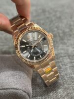 Rolex Sky Dweller 326935 Rhodium Dial Best Replica Watch Noob Factory 42mm - Image 2