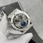 Hublot Aerofusion Moonphase Replica Watch Skeleton Mechanical 45mm - Image 2