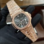 Patek Philippe Best Replica Watch Nautilus 5712R Gold Wrapped GR Factory 40mm - Image 4