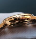 Replica Omega MKF De Ville 39mm RG Co-Axial White Dial Brown Leather A2202 - Image 3