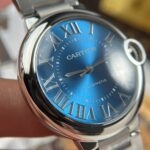 Cartier Ballon Bleu Replica Watches Blue Dial Automatic Movement AF Factory 40mm - Image 5